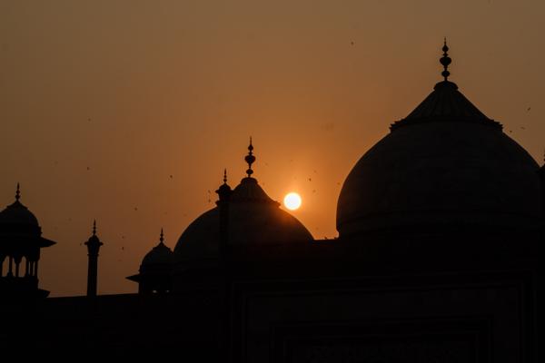 "Sunset in Agra" (2018)